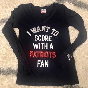 Long sleeve Patriots top